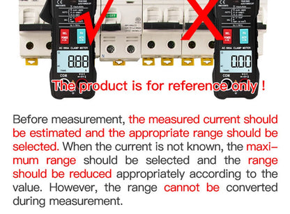 ANENG ST180 AC Current Clamp Meter  Digital 4000 Counts Multimeter Ammeter Voltage Tester Car Amp Hz Capacitance NCV Ohm Tool
