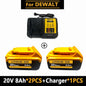 for DeWalt 18v 20V Lithium Ion Batteries 20V 12Ah DCB203 Li ion Battery Replacement DCB206 DCB205 DCB204 DCB200Power Tools