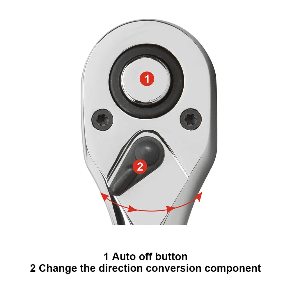 108pcs Socket Wrench Set Car Repair Tools Ratchet Spanner Wrench Set Ratchet Spanner Screwdriver Bits Hardware tools