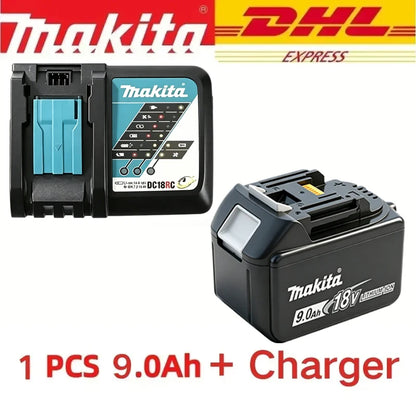 Original Makita Battery DDF487 Cordless Driver Drill Brushless Electric Impact Screwdriver Rechargeable  battery Power Tool