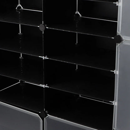 Vertical Shoe Rack Tall Shoe Rack Multifunction Modern Multi Layer Strong Load Bearing Easy To Assemble Space Saving for Home