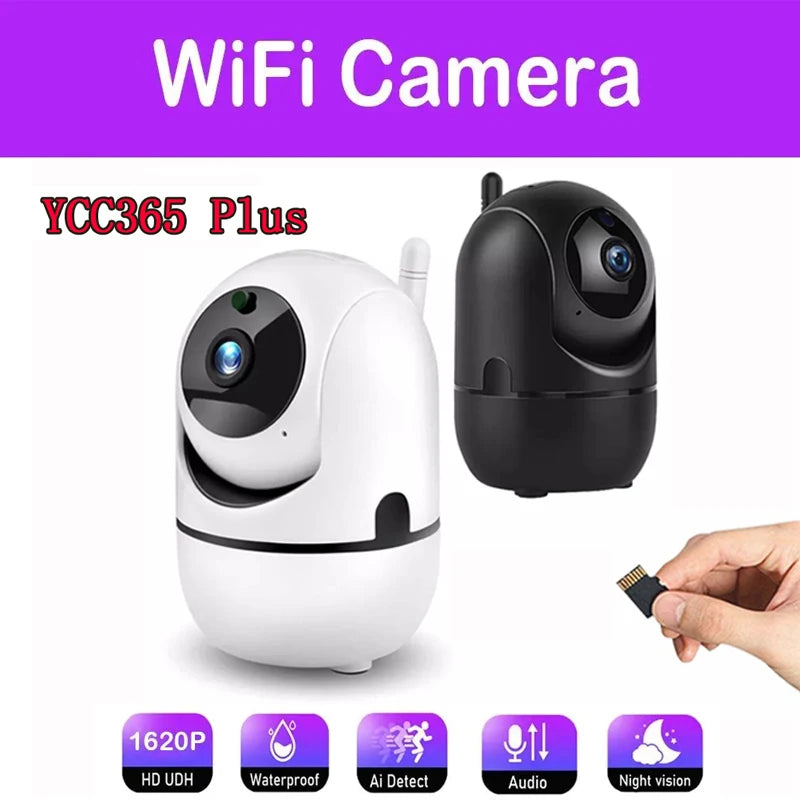 IP Wifi Camera 1080P Surveillance Security YCC365 Plus Cloud Wireless Monitor Smart Track Night Vision CCTV Video Surveillance