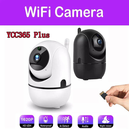 IP Wifi Camera 1080P Surveillance Security YCC365 Plus Cloud Wireless Monitor Smart Track Night Vision CCTV Video Surveillance