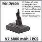 Vacuum Cleaner rechargeable Battery for Dyson V6 V7 V8 V10 V11 V15 Series SV07 DC62 DC58 DC31 Absolute Fluffy