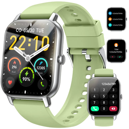 Jxrev Smart Watch, 1.85" Sports Watch for IP68 Waterproof, 110+ Sport Modes, Fitness Activity Tracker, Ultra Thin Watch.