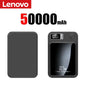 Lenovo Wireless Magnetic Power Bank 500000mAh 22.5w Super Fast Charging Portable External Battery Powerbank  For Iphone Samsung