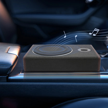 8 Inch Ultra Slim Car Subwoofer Under Seat Car Active Subwoofer Compact Car Bass Audio Car Stereo Amplifier Speaker DC 12V 600W