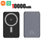 XIAOMI Ultra Slim Power Bank Mac Fast Charge Auxiliary Battery 50000mAh Magnetic Magnet Wireless Charging For IPhone Samsung New