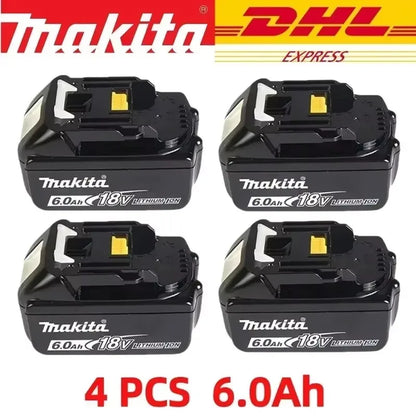Makita Power Tool Rechargeable Lithium-ion Battery 5.0Ah 6.0Ah 9.0Ah 18V BL1860B BL1860 BL1850 BL1830 BL1815