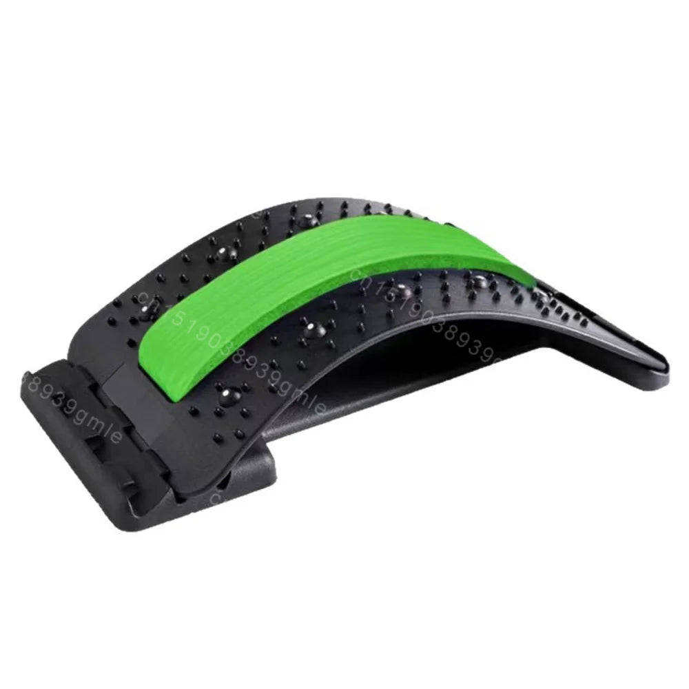 Back Stretcher Multi-Level Adjustable Massager Waist Neck Fitness Lumbar Cervical Spine Cervical Spine Support Massager Tools