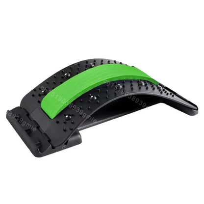 Back Stretcher Multi-Level Adjustable Massager Waist Neck Fitness Lumbar Cervical Spine Cervical Spine Support Massager Tools