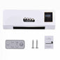 2-in-1 Heater & Fan Combo - Wall Mounted with Digital Display, Timer, and Natural Wind Mode for Home, Office, and Dormitory