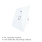 Moes ZigBee Wall Touch Smart Light Switch With Neutral/No Neutral No Capacitor Smart Life Works with Alexa Google Home
