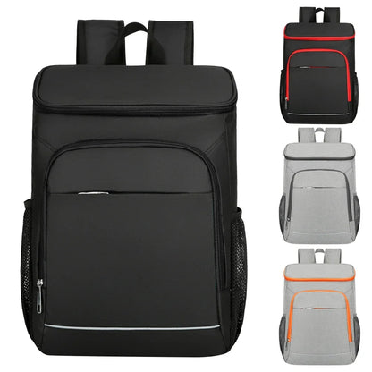 30L Extra Large Thermal Food Bag Cooler Bag Refrigerator Box Fresh Keeping Food Delivery Backpack Insulated Cooler Backpack