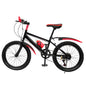 20" Mountain Bike 7 Speeds Kids Bicycle Children's Bicycle Height Adjustable MTB Boys Girls Riding Bike