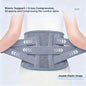 Back Brace Adjustable Waist Belt Support Brace for Lumbar Trainer Sweat Belt Comfortably Breathable for Assistance