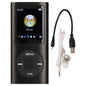Aluminum Alloy MP3 Player Stylish Multifunctional Lossless Sound Slim 1.8 Inch LCD Screen Portable MP3 Music Player