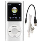Aluminum Alloy MP3 Player Stylish Multifunctional Lossless Sound Slim 1.8 Inch LCD Screen Portable MP3 Music Player