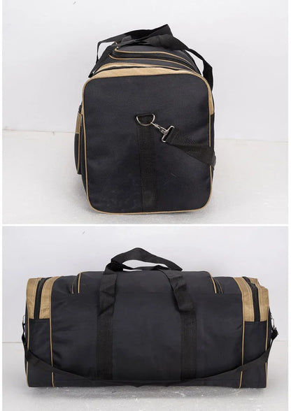 Luggage Travel Bag Gym Fitness Handbags for Women Men Outdoor Sports Shoulder Large Storage Duffel Training Long Distance Bag