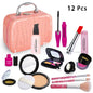 Simulation Cosmetics Set Kids Play House Toys Make up Lipstick Nail Paint Educational Toys Pretend Girls Game Christmas Gift