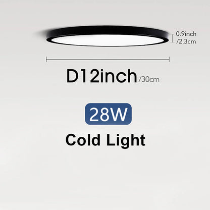 LED Ceiling Lights 220V Ultra-thin Ceiling Lamps Modern Chandelier Panel Lighting Fixture Waterproof Dustproof Three Proof Light