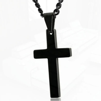 Religious Ornament European And American Personalized Cross Pendant Men's Necklace Women Necklace