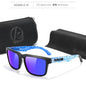 KDEAM Photochromic And Polarized Sunglasses Men Category 3 Polarized Sun Glasses Women Unique Frame Surface Eyewear With Case