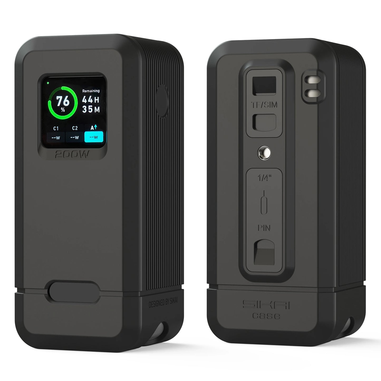 Silicone Case for Anker Prime 27,650mAh 250W/20,000mAh 200W Power Bank TF/SIM card PIN storage Carrying Travel Case Storage Bag