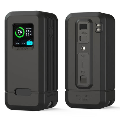 Silicone Case for Anker Prime 27,650mAh 250W/20,000mAh 200W Power Bank TF/SIM card PIN storage Carrying Travel Case Storage Bag