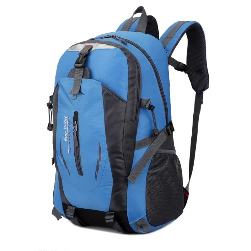 High-quality Nylon Waterproof Travel Backpack Men and Women Mountaineering Travel Bag Hiking Backpack Outdoor Sports Schoolbag