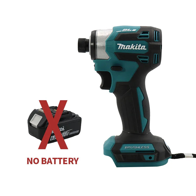 Makita DTD173 18V Cordless Impact Driver 180 N.m Brushless Electric Drill Screwdriver LED Light Multi-function Household To