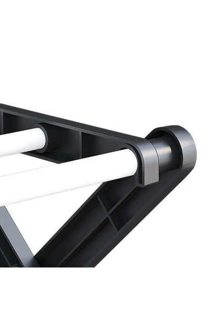 【Breeins】Foldable Multi-Tier Metal Shoe Rack for Entryway Shoes Storage Organizer Shelf Home Decoration Cabinet