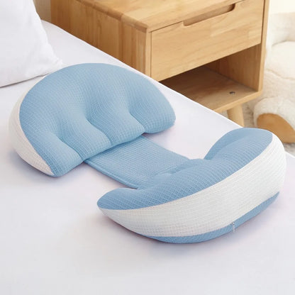 Pregnant Women's Waist Pillow U Shaped Comfort Maternity Pillow Soft Abdominal Support Pregnancy Cushion Sleeping Cushion