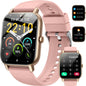 Jxrev Smart Watch, 1.85" Sports Watch for IP68 Waterproof, 110+ Sport Modes, Fitness Activity Tracker, Ultra Thin Watch.