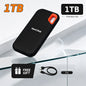 1TB External Hard Drive 2TB Portable SSD High Speed Hard Disk USB-C Original Storage Device for Laptop/PC/Phone/Mac