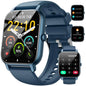 Jxrev Smart Watch, 1.85" Sports Watch for IP68 Waterproof, 110+ Sport Modes, Fitness Activity Tracker, Ultra Thin Watch.