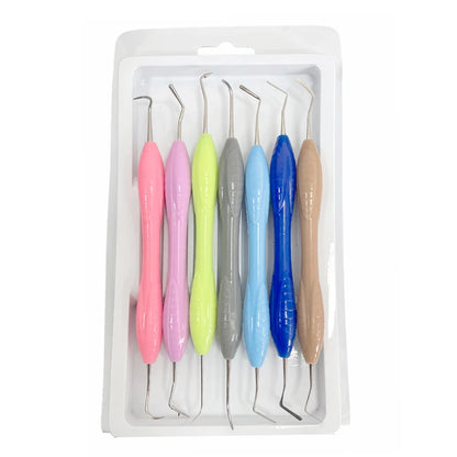 Dental Composite Resin Filling Filler Spatulas Autoclavable Autoclavable Disinfection Box Dentistry Restoration Instrument Tools