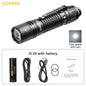 Sofirn SC28 XHP50B HD LED 2800Lm Type-C Rechargeable Flashlight Protable Powerful 21700 Torch EDC Flash Light IPX8 for Camping
