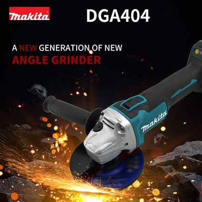 🔥Makita DGA404 18V Brushless Electric Angle Grinder 125mm Cordless Grinder Metal Wood Grinding Polishing Cutting Power Tool🛠️