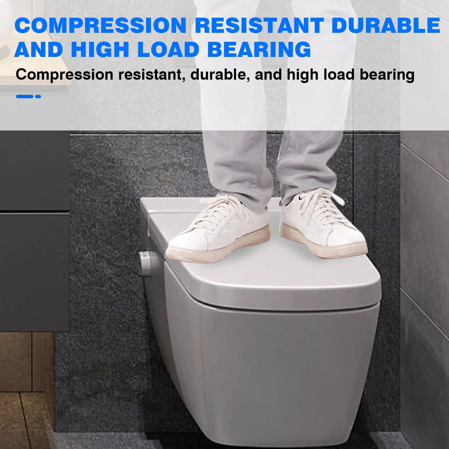 DayPlus Toilet Seat, Soft Close Toilet Seats White with Quick Release, Sturdy Duroplastic Anti-Bacterial Toilet Lid WC Seats