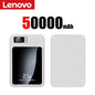 Lenovo Wireless Magnetic Power Bank 500000mAh 22.5w Super Fast Charging Portable External Battery Powerbank  For Iphone Samsung