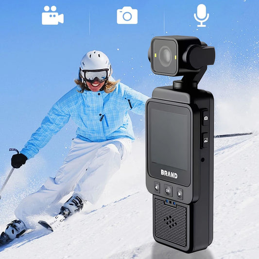 1080P WiFi Sports Wearable Camera Travel Bicycle Driver Recorder Mini Sports Cam for Motorcycle and Vlogging