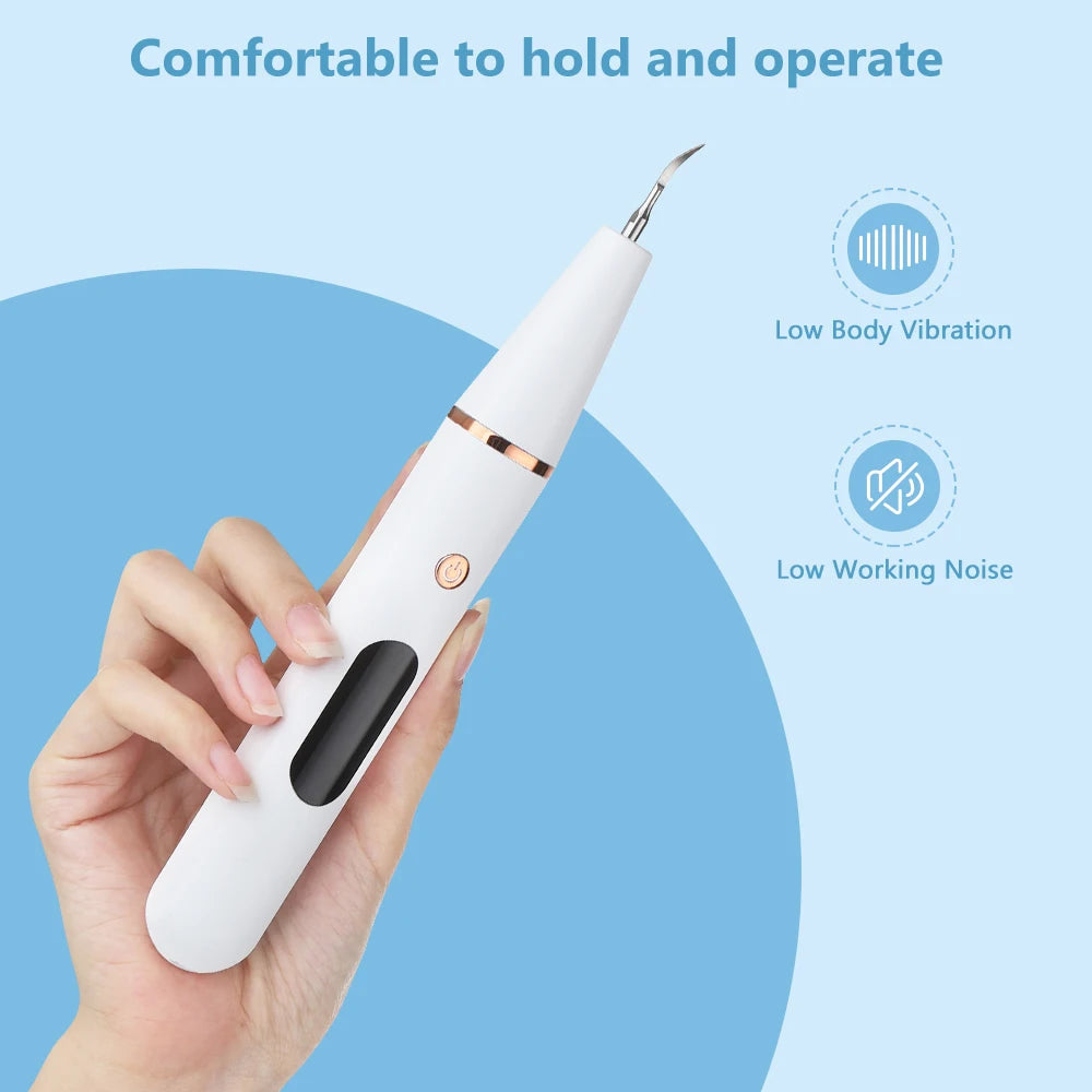 Ultrasonic Dental Calculus Scaler Teeth Cleaner Smoke Stains Plaque Tartar Dental Stone Removal Teeth Cleaning Whitening Tools