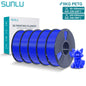 SUNLU PETG 3D Printer Filament 5KG Neatly Wound Good Toughness 1.75mm 3D Filament with Reusable Spool for Most FDM Printer