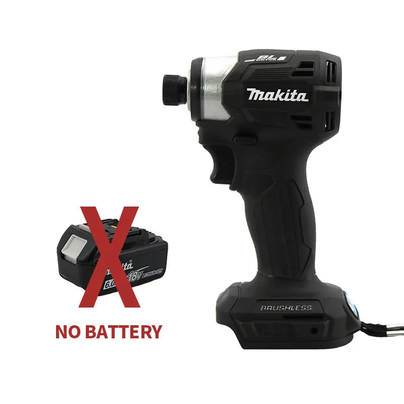 Makita DTD173 18V Cordless Impact Driver 180 N.m Brushless Electric Drill Screwdriver LED Light Multi-function Household To