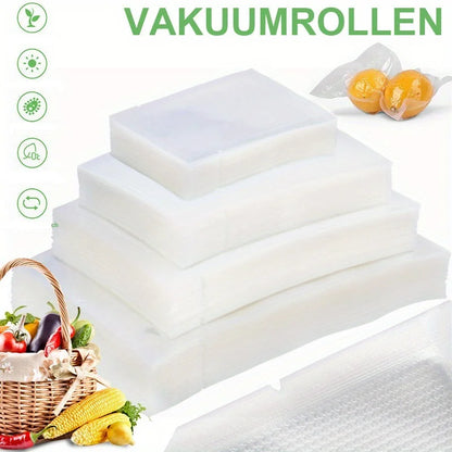 100PCS Textured Vacuum Sealing Pocket For Food Sealer, No Embossing Vacuum Food Sealing Pocket, 28*40cm/20*30cm/15*25cm