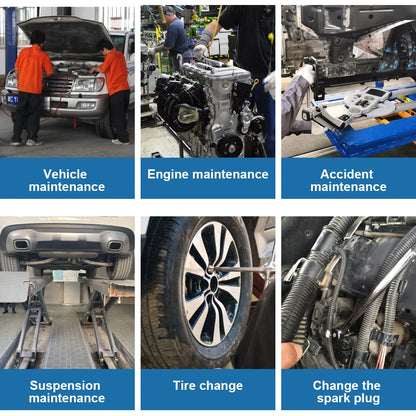 108pcs Ratchet Socket Wrench Set Car Repair Tool Torque Wrench Combo Kit 1/4 1/2 Ratchet Spanner Screwdriver Bits Hand Tool