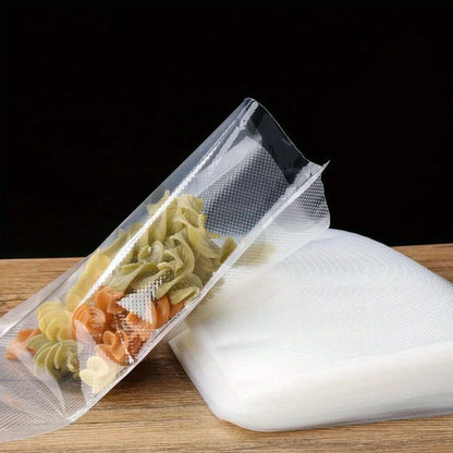 100PCS Textured Vacuum Sealing Pocket For Food Sealer, No Embossing Vacuum Food Sealing Pocket, 28*40cm/20*30cm/15*25cm