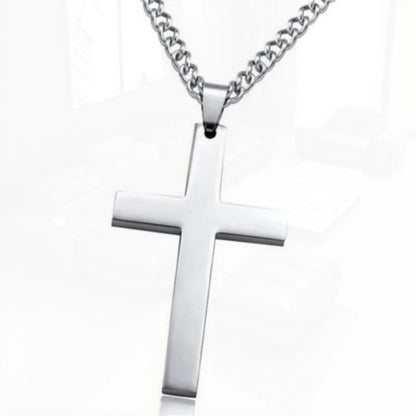 Religious Ornament European And American Personalized Cross Pendant Men's Necklace Women Necklace