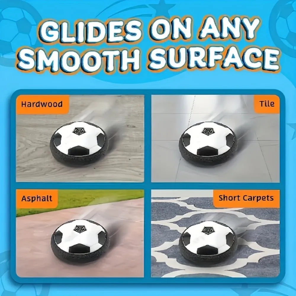 Hover Soccer Ball Toys for kids Electric Floating Football with LED Music Colorful Light Soccer Ball indoor Game Sport Toys